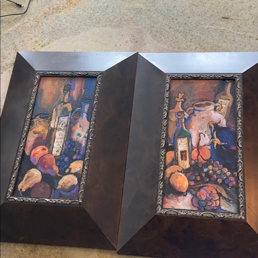 Tuscan art print x 2